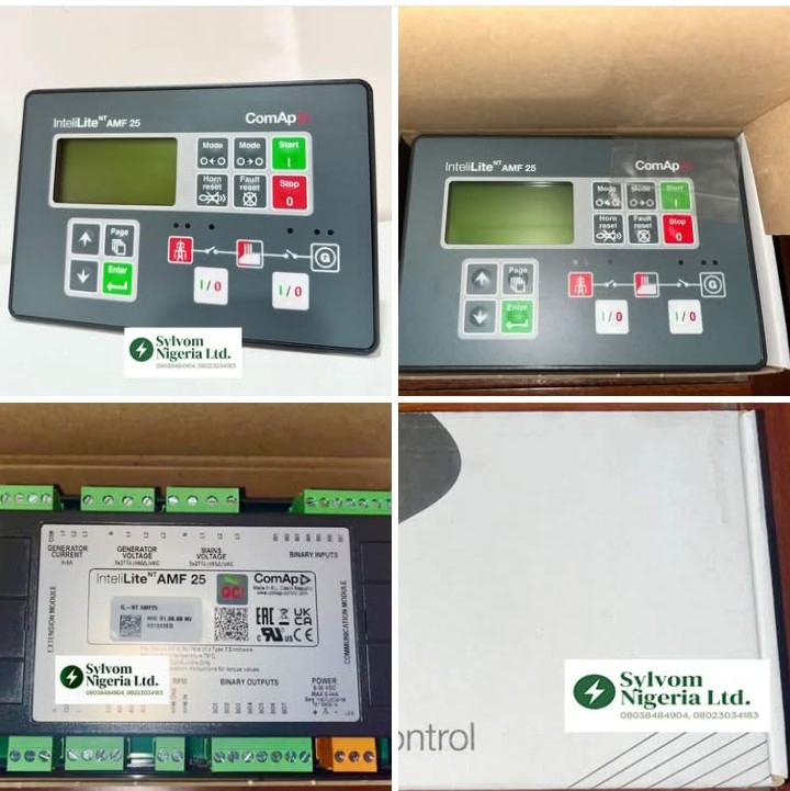 ComAp InteliLite AMF 25 auto mains failure generator controller units