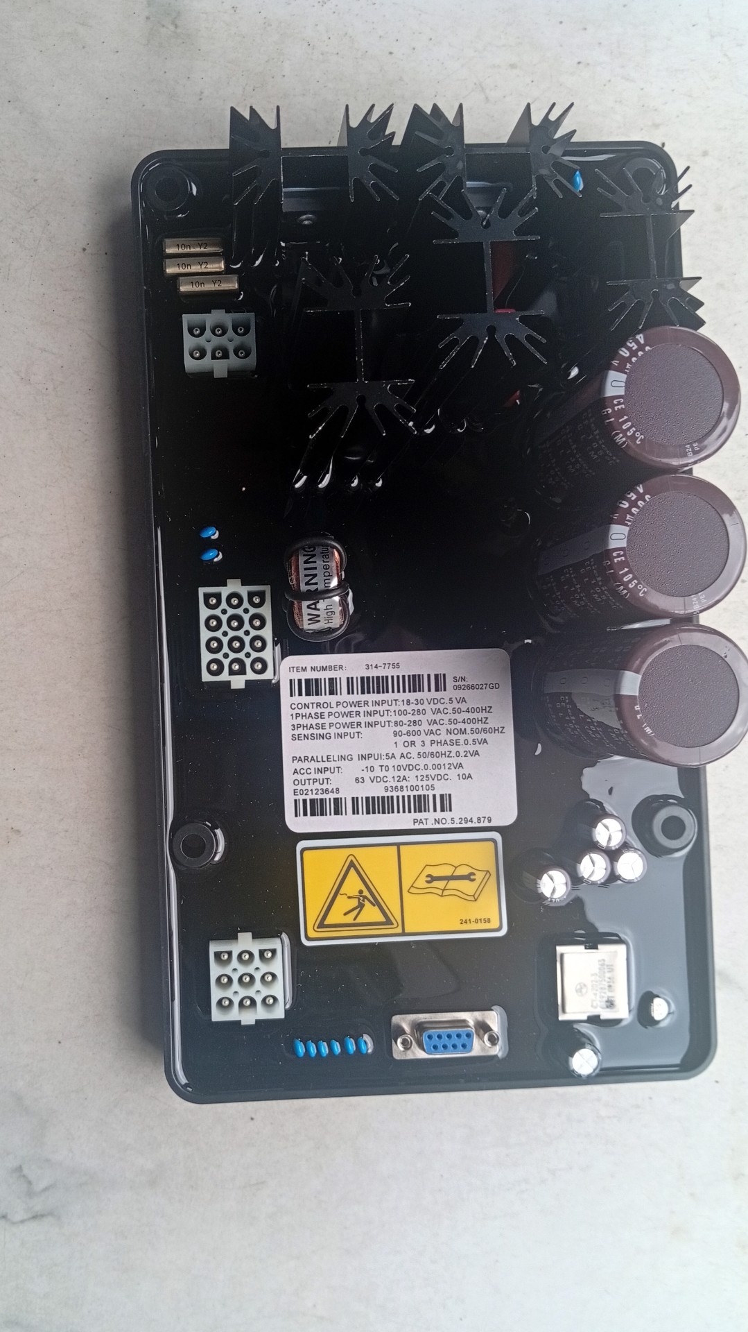 Automatic Voltage Regulator AVR board for generator alternators
